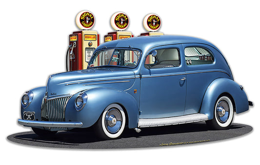 1939 Rod Sedan Fill-Up 18 x 10