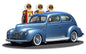 1939 Rod Sedan Fill-Up 18 x 10