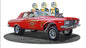 1963 Plymouth Gasser Fill-Up 18 x 10