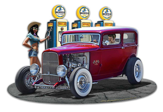 1932 Rod Sedan Fill-up WD 18x12