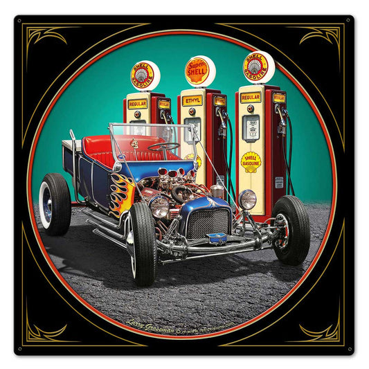 1922 T BUCKET FILL-UP 24x24