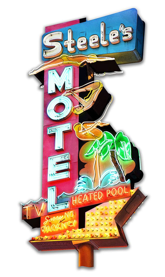 Steel's Motel 14x28