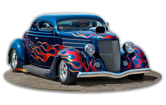 1936 Blown Coupe 18x9