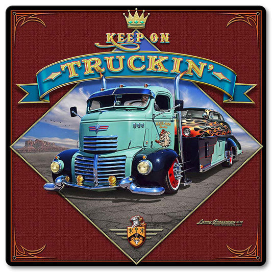 Keep On Truckin' 12x12
