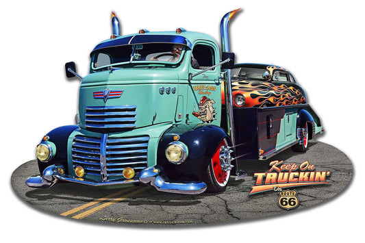 Keep On Truckin' 18x12
