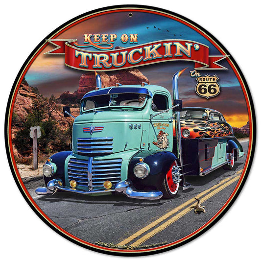 1947 Truckin' Rt 66 14 x 14