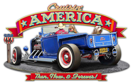 CRUISIN' AMERICA 18x11