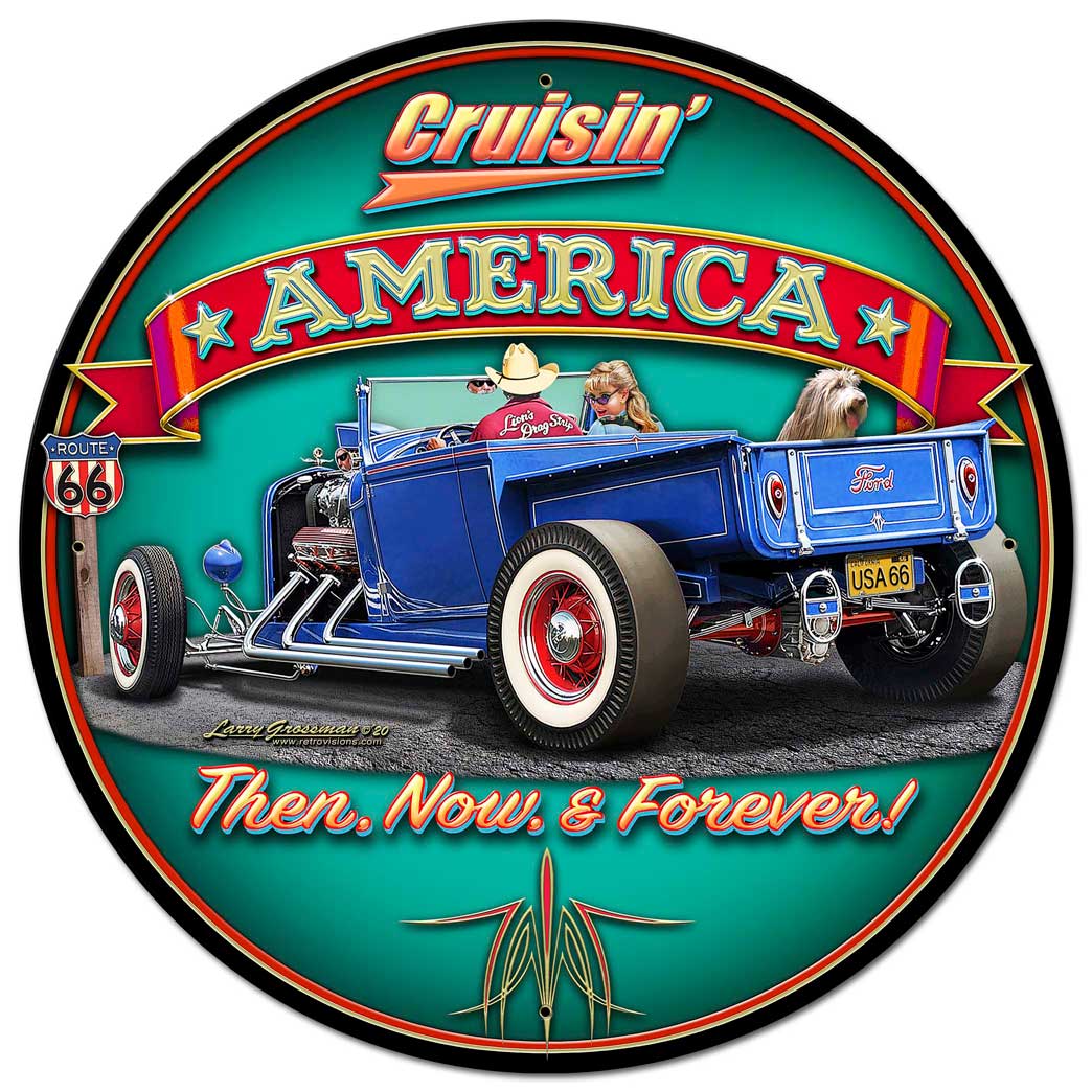 Cruisin' America 28 x 28