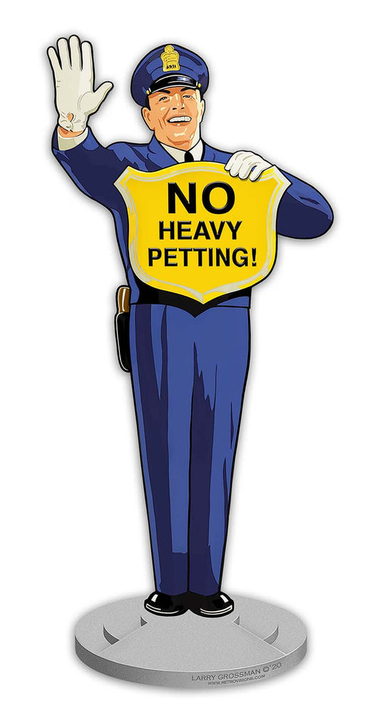 Guard No Heavy Petting 12x28