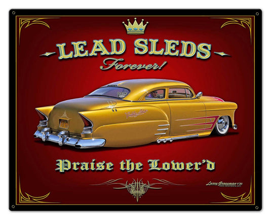 Lead Sleds Forever 30 x 24