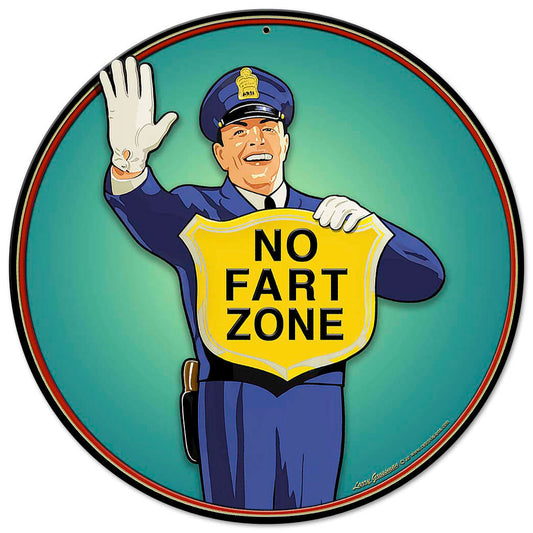 Guard No Fart Zone 14 x 14