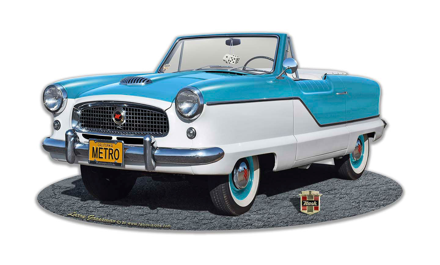 Nash Metro Blue 18 x 10