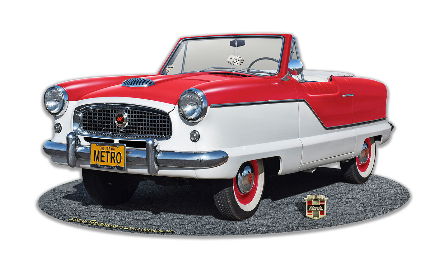 Nash Metro Red 18 x 10