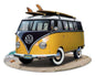 Vw Bus Yellow 28 x 22