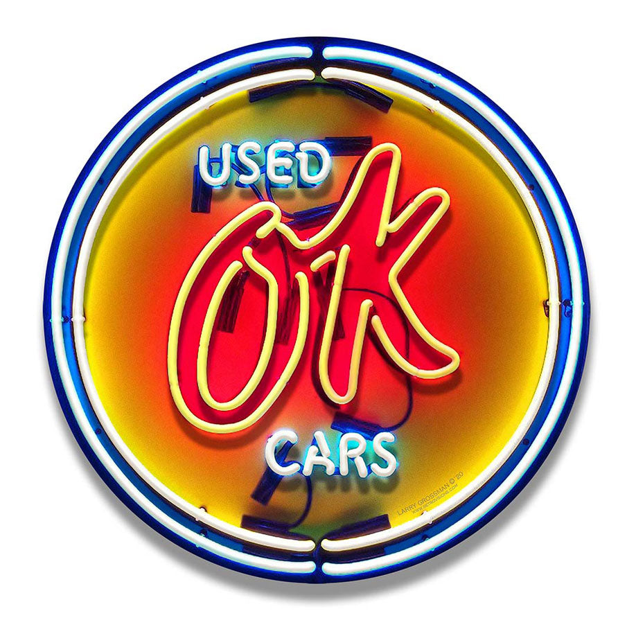 Ok Used Cars Neon 18 x 18