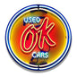 Ok Used Cars Neon 18 x 18
