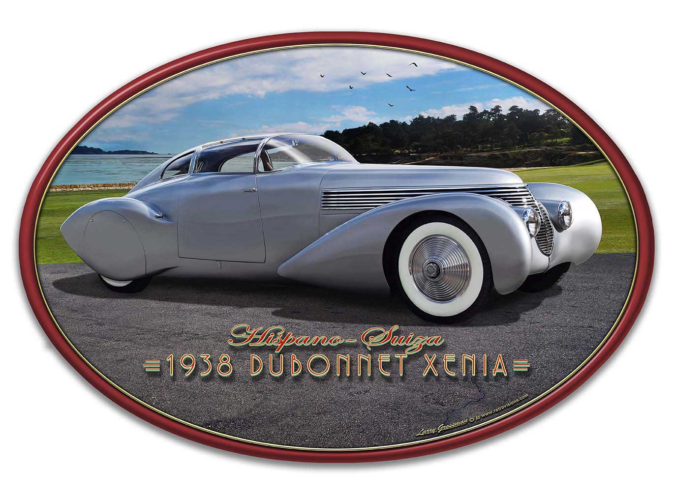 1938 Dubonnet Xenia 24x16