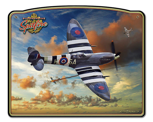 Spitfire Dog Fight 18x15