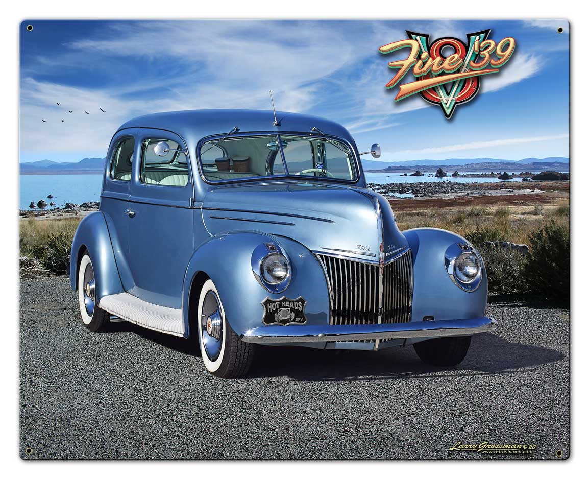 1939 ROD SEDAN 30x24