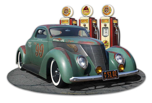1937 Speed Coupe W Pumps 22 x 15