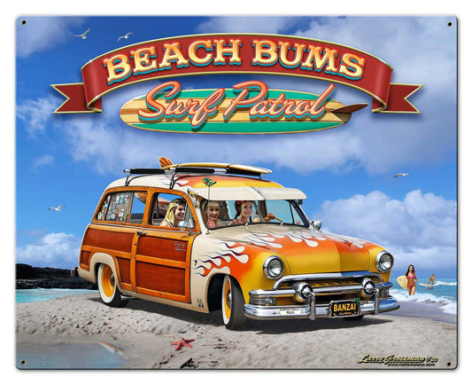 1951 Surf Woody 30 x 24