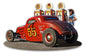 1933 Ol' Skool Coupe w Pump Girl 18x11