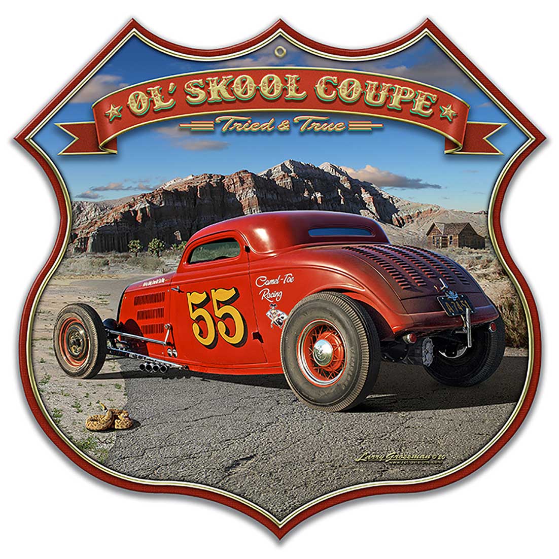 1933 Ol' Skool Coupe 22x22