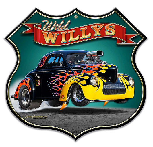 1940 Willy'S Shield 18 x 17