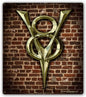 1930 V-8 Brick Wall 15 x 17