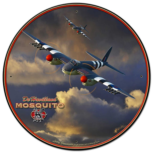 Mosquito WWII Airplane 28x28