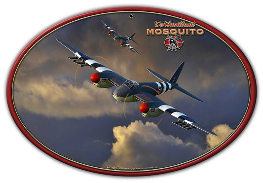 Mosquito WWII Airplane 22x15