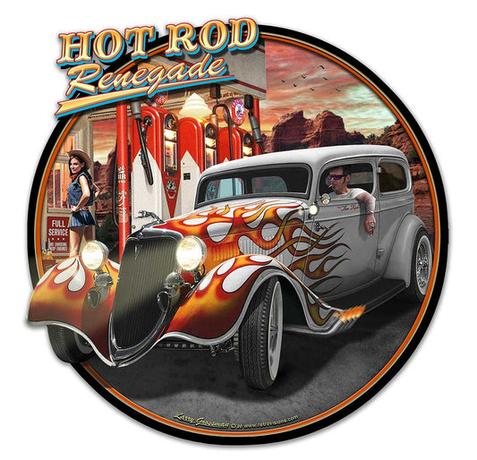 1933 Sedan Hot Rod Renegade 16 x 16