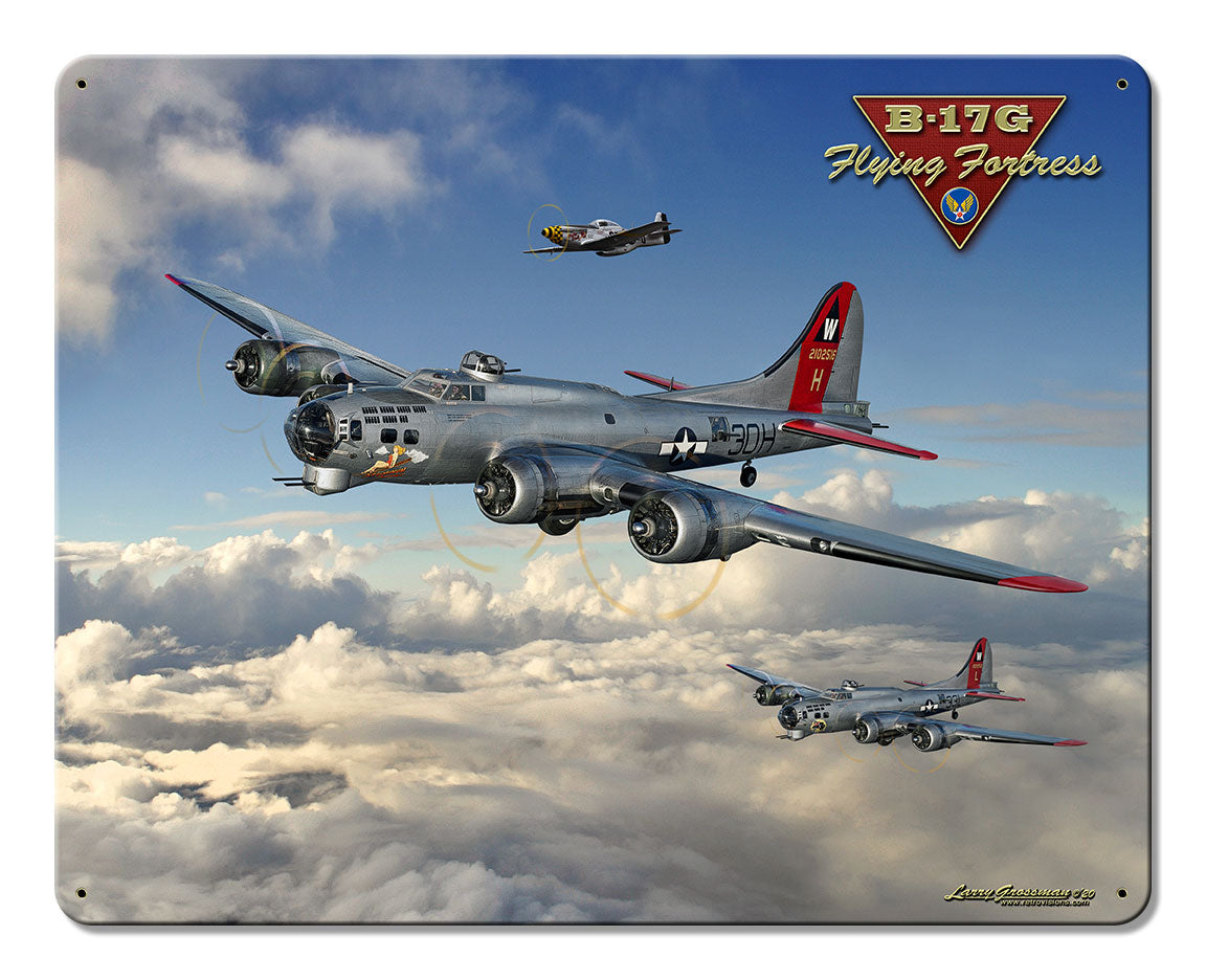 B-17 FLYING FORTRESS 15x12