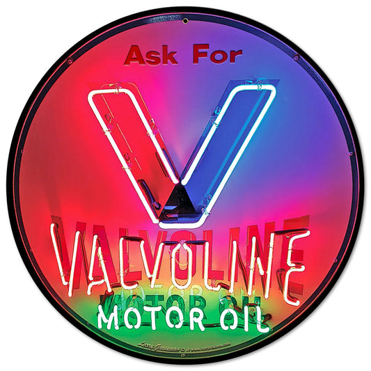 1950's Valvoline 14x14