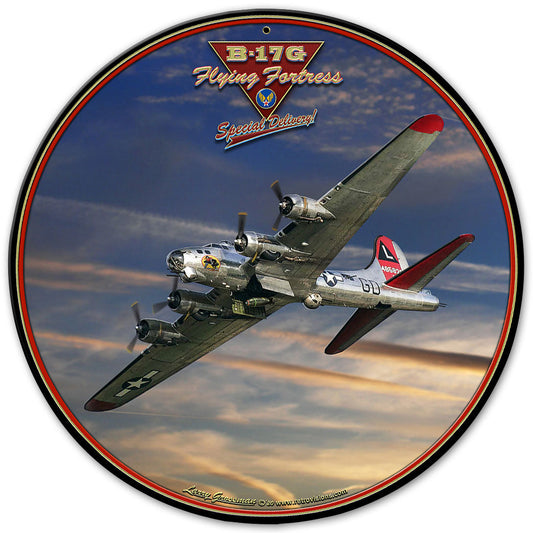 B-17 Special Delivery 14x14