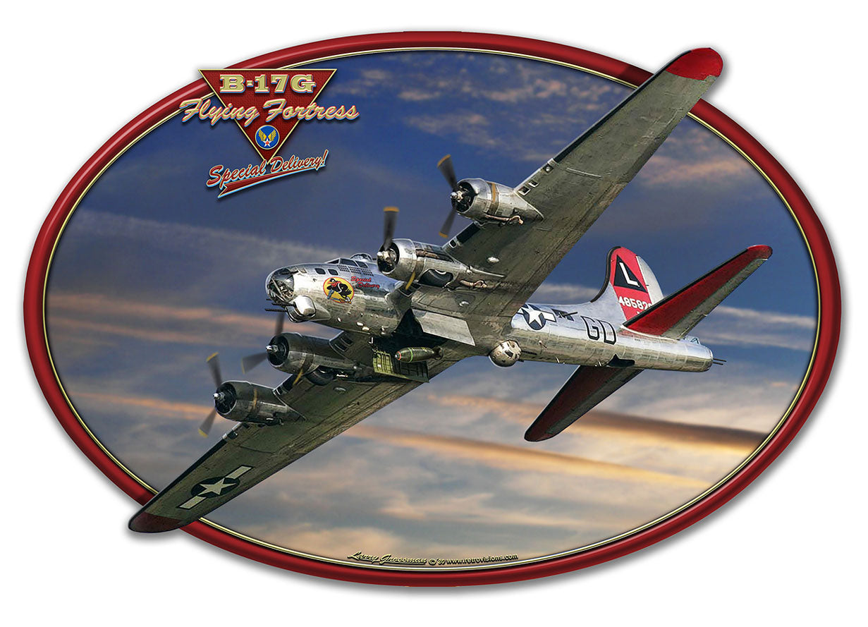 B-17 Special Delivery 16x11