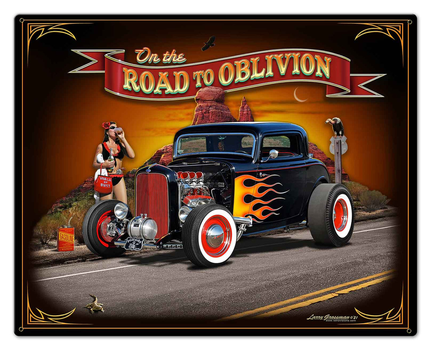 Road To Oblivion 30 x 24