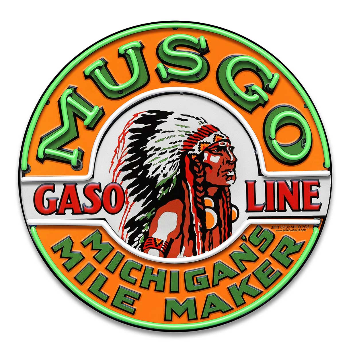 Musgo Gas 18 x 18