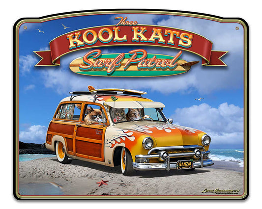 3 Kool Kats 22 x 18