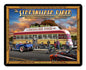 Cruisin' The Streamliner Diner 15 x 12