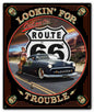 Lookin' For Trouble 15 x 18