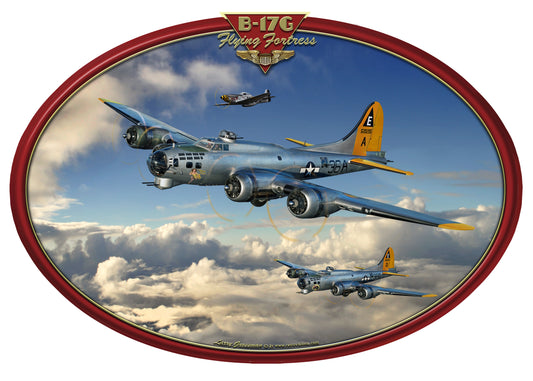 B-17 Flying Fortress 18 x 13