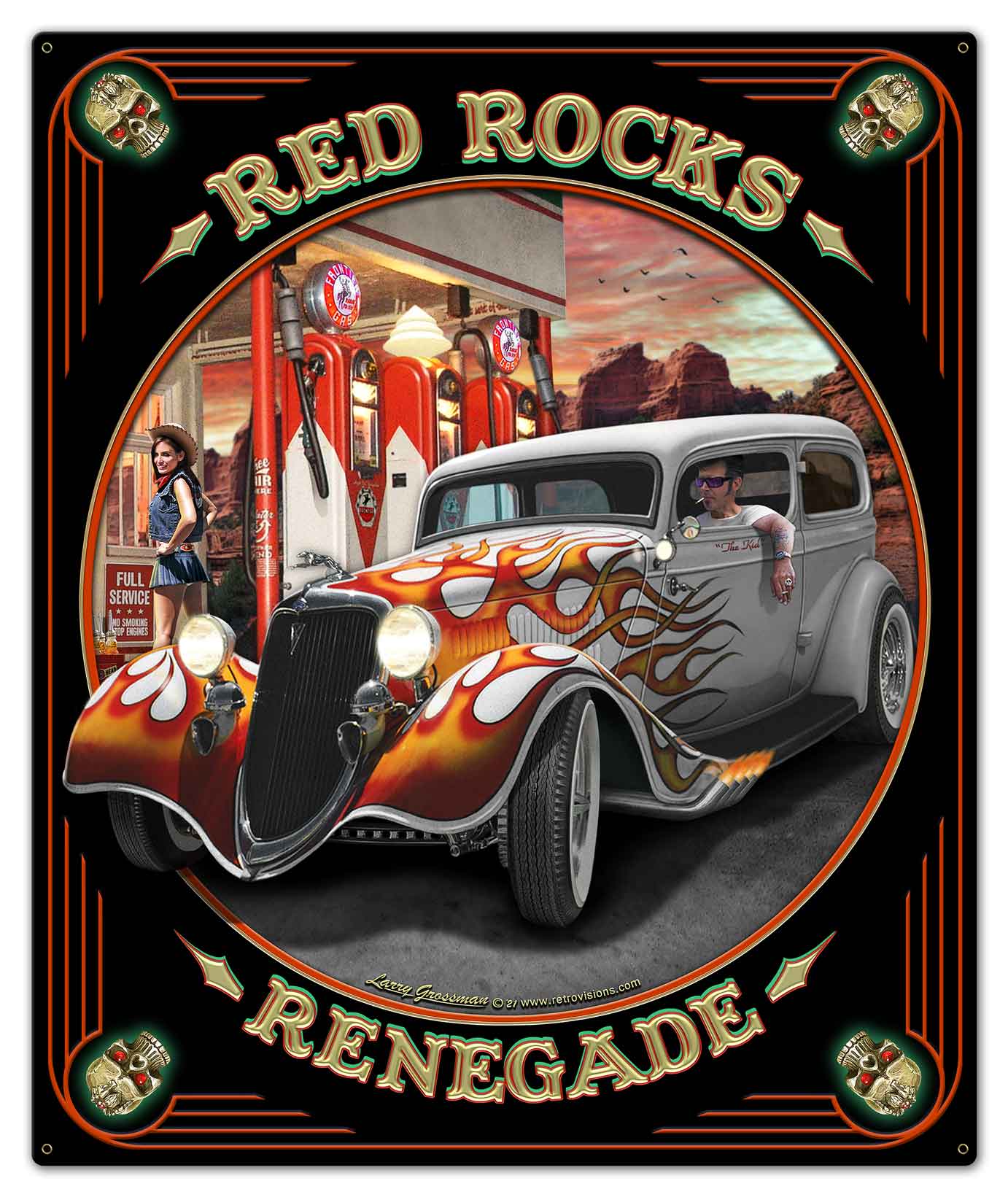 Red Rocks Renegade 30 x 36