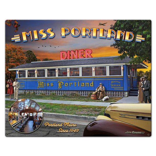 Portland Diner 30 x 24