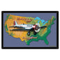 Northrup Alpha Map 24 x 16