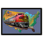 Train Map 24 x 16