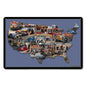 Hot Rodding Route 66 Map 18 x 12