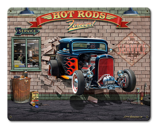 Hot Rods 15 x 12