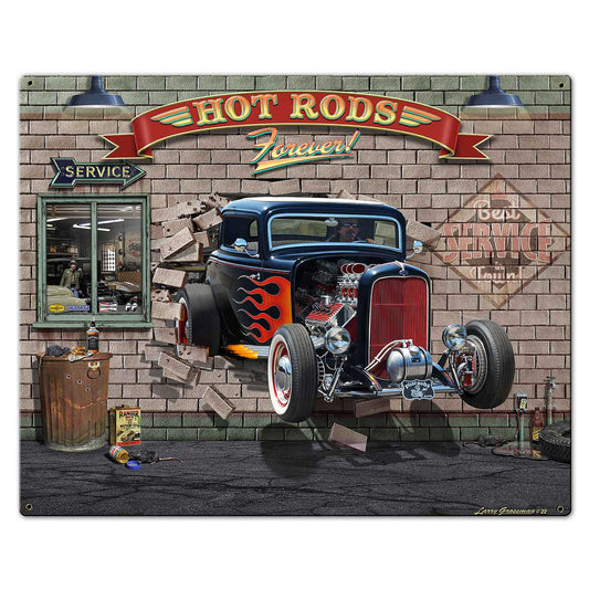 Hot Rods Forever 30 x 24