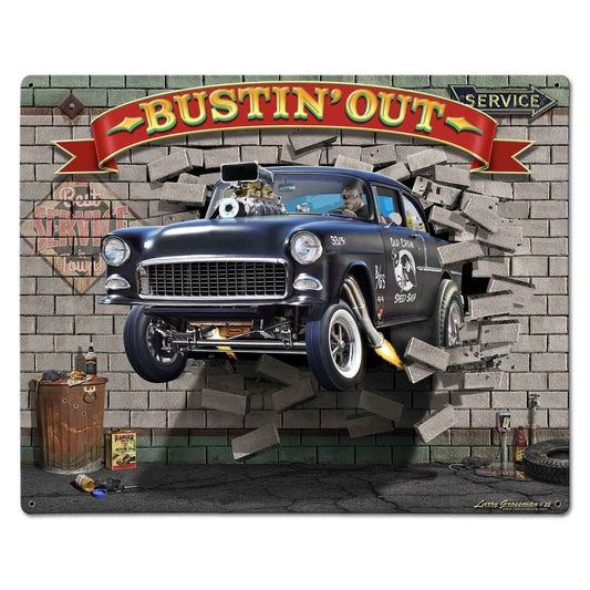 Break On Thru 1955 Chevy 30 x 24